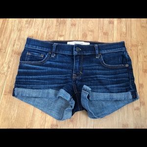 Abercrombie denim shorts
